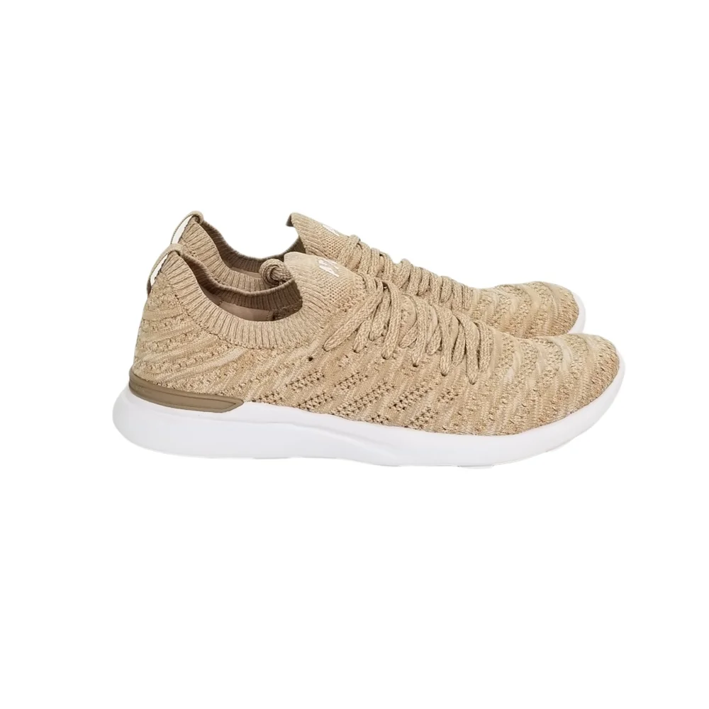 APL Techloom Wave Sneakers In Caramel Almond Melange Womens Size 6.5